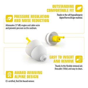 alpine flyfit earplugs details