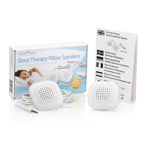 Sound Oasis Sleep Therapy Pillow Speakers Sleep And Sound
