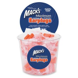 Macks Maximum Protection Soft Foam Earplugs 33db