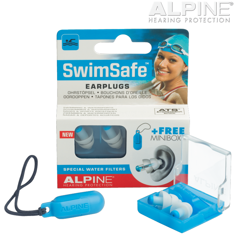 Alpine SurfSafe Earplugs Water and Wind Filters