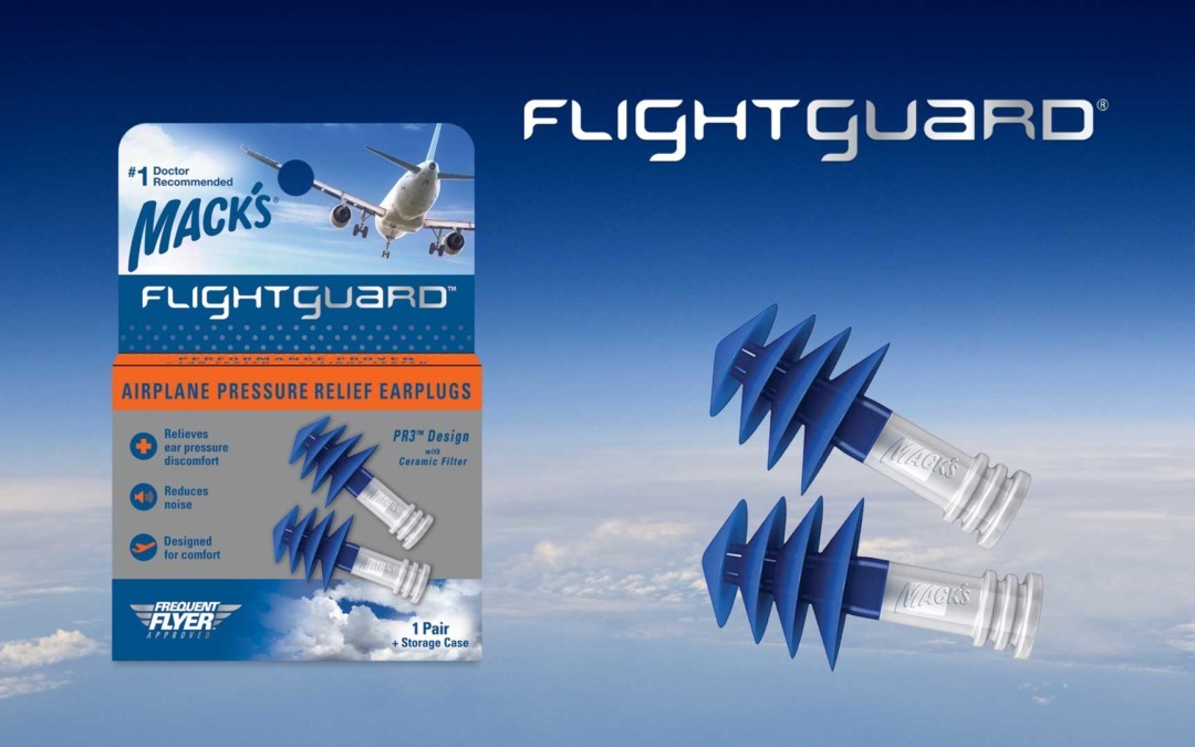 Macks Flightguard Airplane Pressure Relief Earplugs