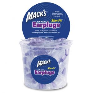 Mack's Slim Fit Earplugs Tub - 100 Pair