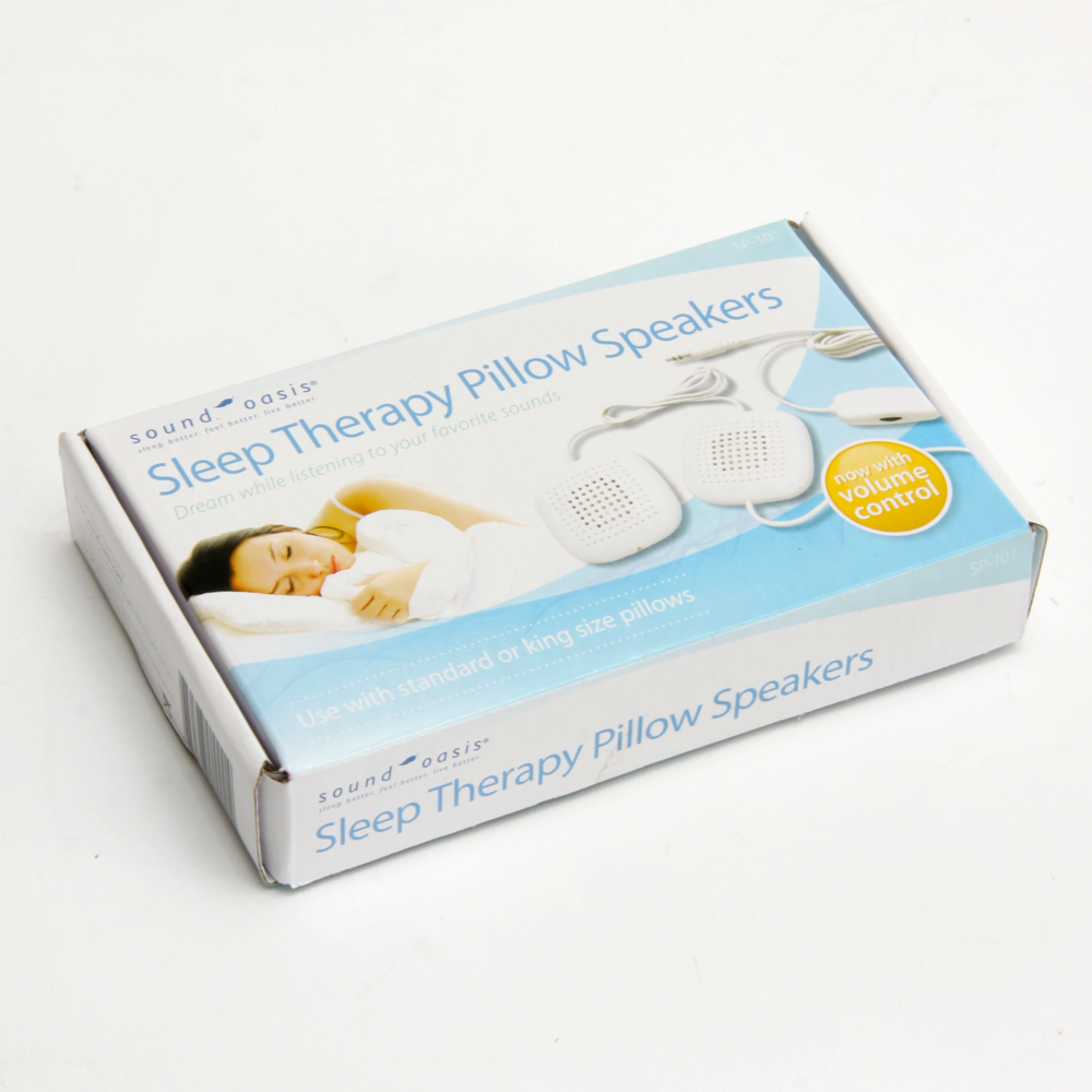 Sound Oasis Sleep Therapy Pillow Speakers Sleep And Sound